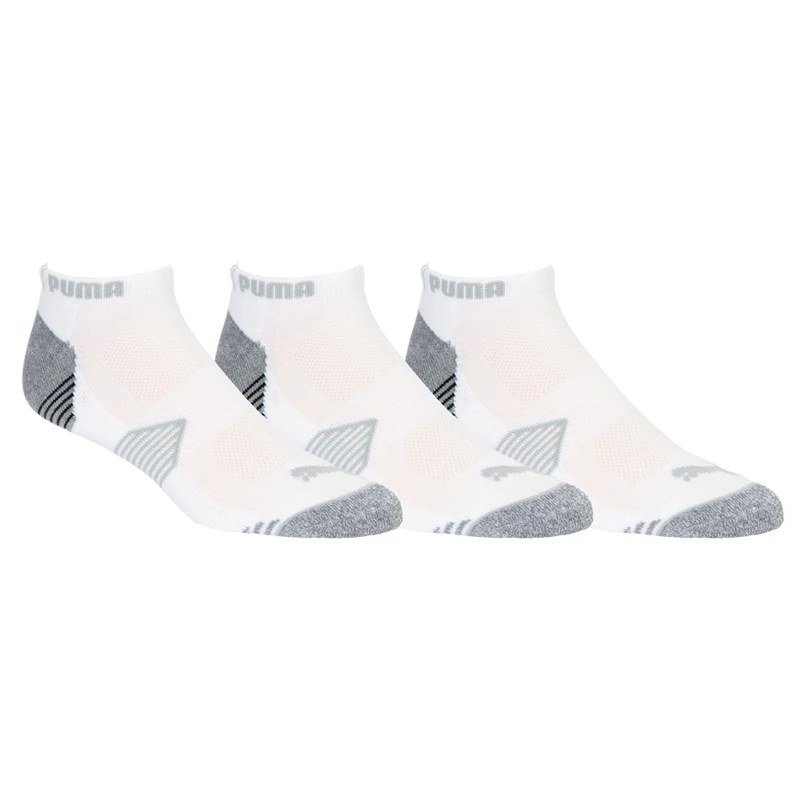 Puma Essential Low Cut 3 Pair Pack Golf Socks Bright White 1 Puma Essential Low Cut 3 Pair Pack Golf Socks Bright White