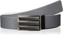 Adidas Golf 3 Stripe Tour Belt Grey  