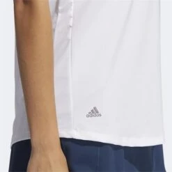 Adidas Ladies Ultimate 365 Printed Short Sleeve Polo White 12 Adidas Ladies Ultimate 365 Printed Short Sleeve Polo White -Golf Sales Store 39359 5