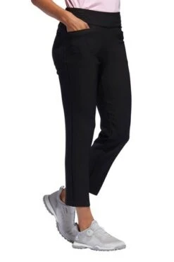 Adidas Ladies Pullon Ankle Pant Black   -Golf Sales Store 39371 2
