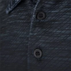 Island Green Junior Gradient Print Polo Shirt Black Marl 6 Island Green Junior Gradient Print Polo Shirt Black Marl -Golf Sales Store 39424 2