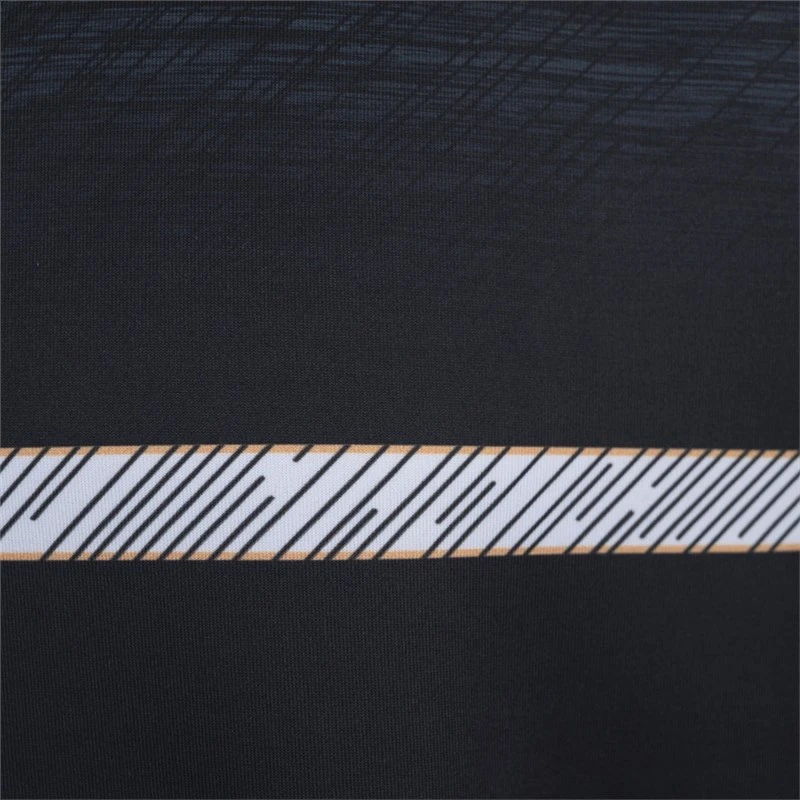 Island Green Junior Gradient Print Polo Shirt Black Marl 4 Island Green Junior Gradient Print Polo Shirt Black Marl - Image 4