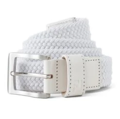 FootJoy Braided Belt White 5 FootJoy Braided Belt White -Golf Sales Store 40080 2