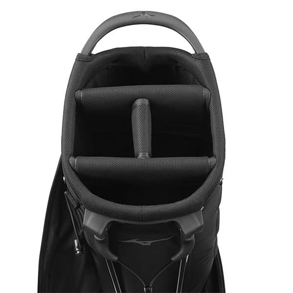 Mizuno Br-Dri Fy21 Stand Bag Black/Silver 3 Mizuno Br-Dri Fy21 Stand Bag Black/Silver - Image 3