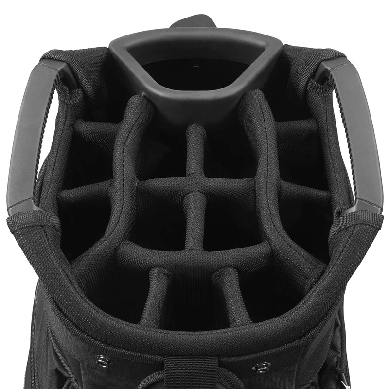 Mizuno Br-D4C Fy21 Cart Bag Black/Black 2 Mizuno Br-D4C Fy21 Cart Bag Black/Black - Image 2