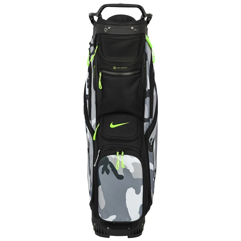 Nike Golf Performance Cart Golf Bags Anthracite/Black/Volt 2 Nike Golf Performance Cart Golf Bags Anthracite/Black/Volt - Image 2