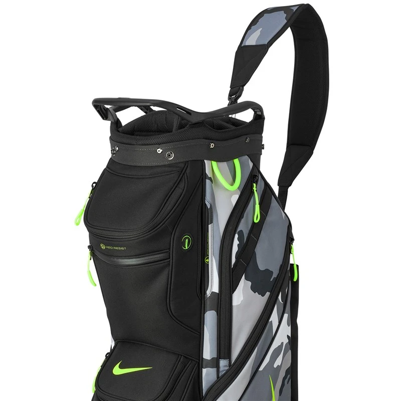 Nike Golf Performance Cart Golf Bags Anthracite/Black/Volt 4 Nike Golf Performance Cart Golf Bags Anthracite/Black/Volt - Image 4