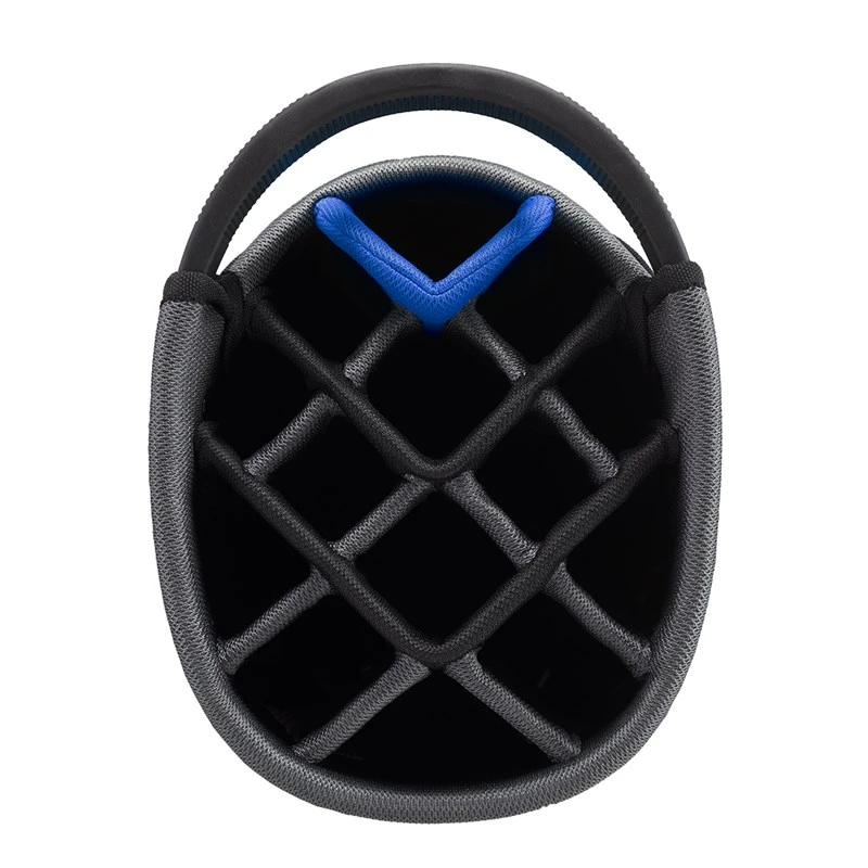 Powakaddy Dlx-Lite Bag - Gun Metal With Blue 2 Powakaddy Dlx-Lite Bag - Gun Metal With Blue - Image 2