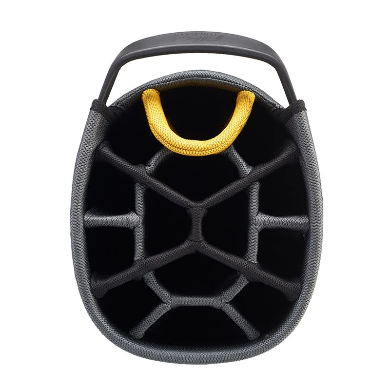 Powakaddy Dri-Tech Bag - Gun Metal With Yellow 2 Powakaddy Dri-Tech Bag - Gun Metal With Yellow - Image 2