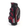 Powakaddy Premium-Edition Bag - Black/Gun Metal With Red  