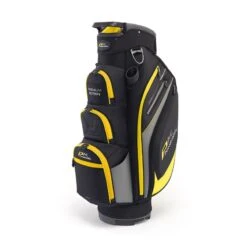 Powakaddy Premium-Edition Bag - Black/Gun Metal With Yellow