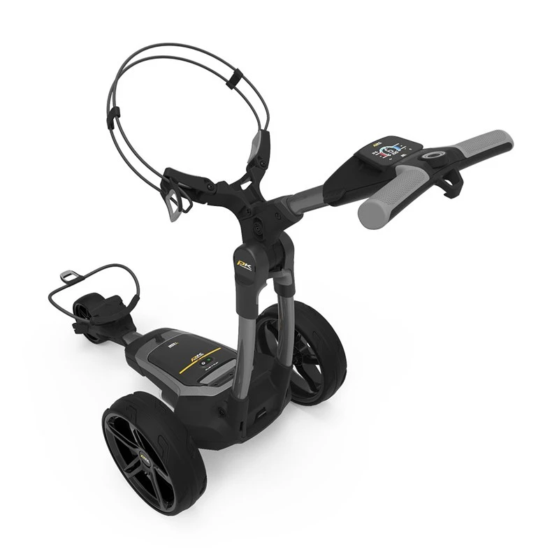 Powakaddy 2022 FX5 Electric Trolley 18 Hole Lithium Gun Metal 2 Powakaddy 2022 FX5 Electric Trolley 18 Hole Lithium Gun Metal - Image 2