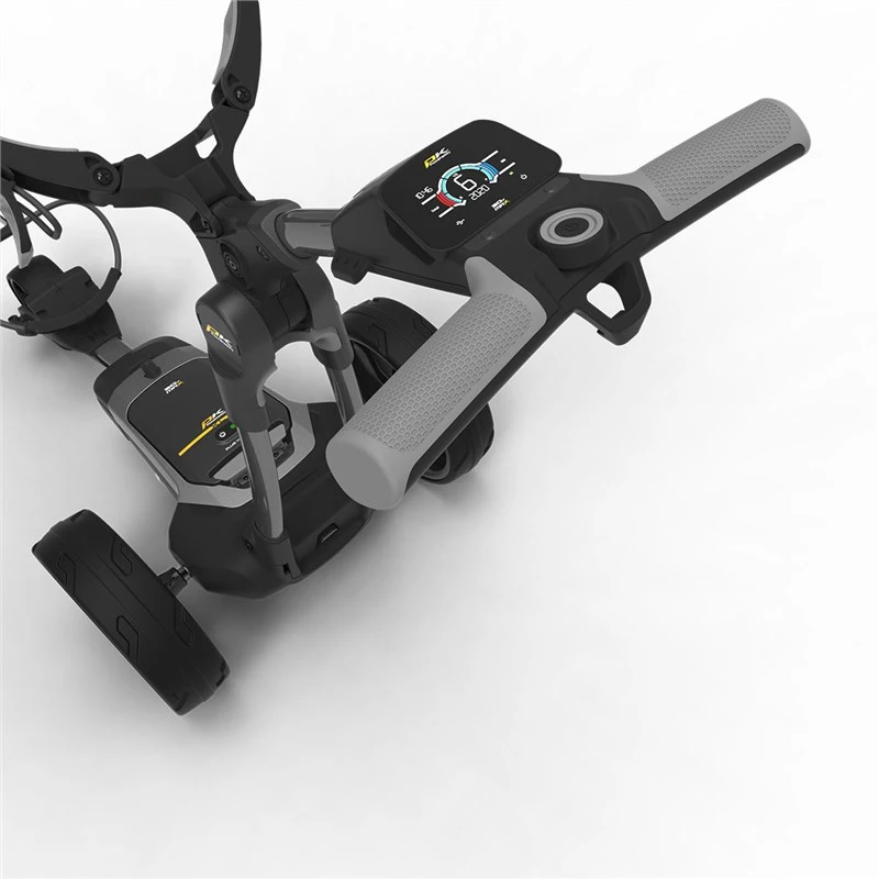 Powakaddy 2022 FX5 Electric Trolley 18 Hole Lithium Gun Metal 4 Powakaddy 2022 FX5 Electric Trolley 18 Hole Lithium Gun Metal - Image 4