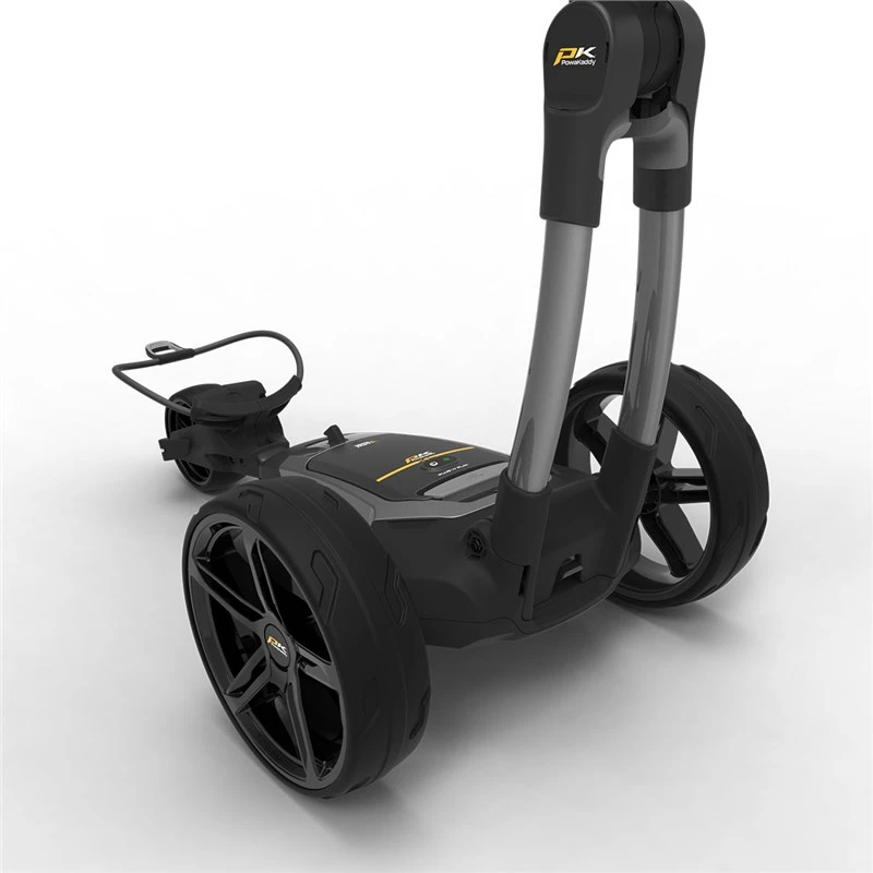 Powakaddy 2022 FX5 Electric Trolley 18 Hole Lithium Gun Metal 5 Powakaddy 2022 FX5 Electric Trolley 18 Hole Lithium Gun Metal - Image 5