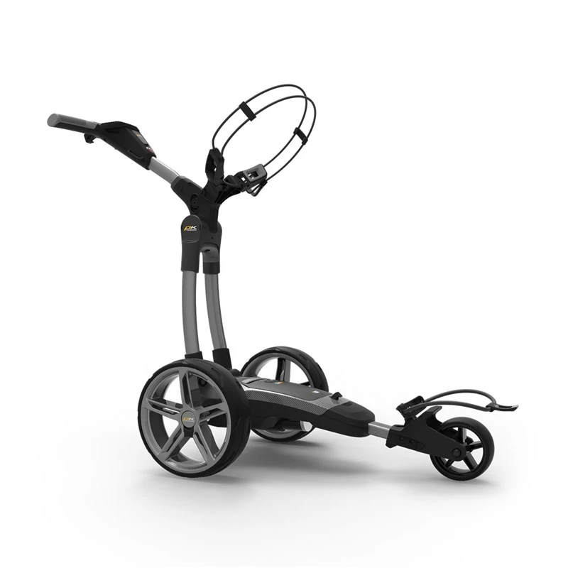 Powakaddy 2022 FX7 Gps Electric Trolley 18 Hole Lithium Gun Metal 2 Powakaddy 2022 FX7 Gps Electric Trolley 18 Hole Lithium Gun Metal - Image 2