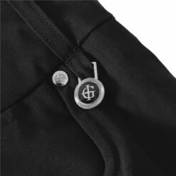 Island Green Ladies Pull On Trousers Black   -Golf Sales Store 40728 3