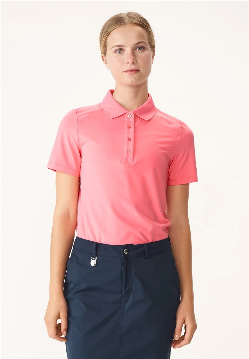 Rohnisch Rumi Polo Shirt Rose 2 Rohnisch Rumi Polo Shirt Rose - Image 2