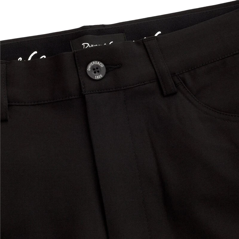 Dwyers & Co Tech Stretch Tapered Short Black 3 Dwyers & Co Tech Stretch Tapered Short Black - Image 3