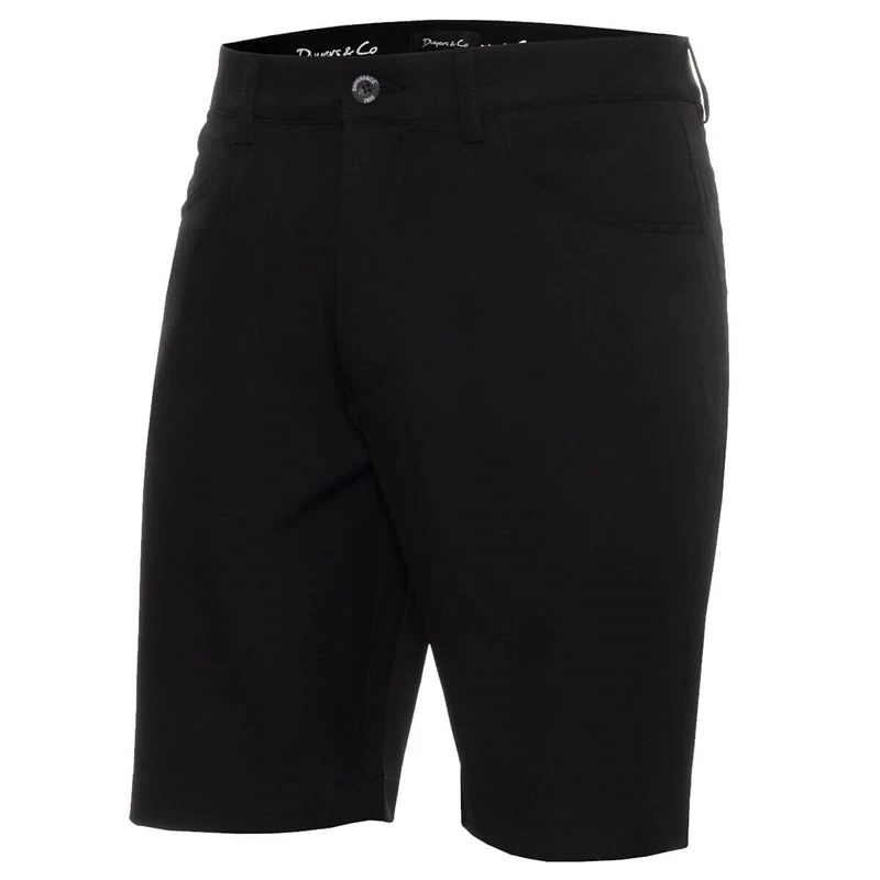 Dwyers & Co Tech Stretch Tapered Short Black 1 Dwyers & Co Tech Stretch Tapered Short Black