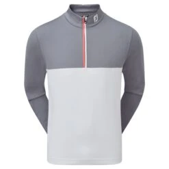 FootJoy Colour Block Chill-Out Pullover Graphite And White