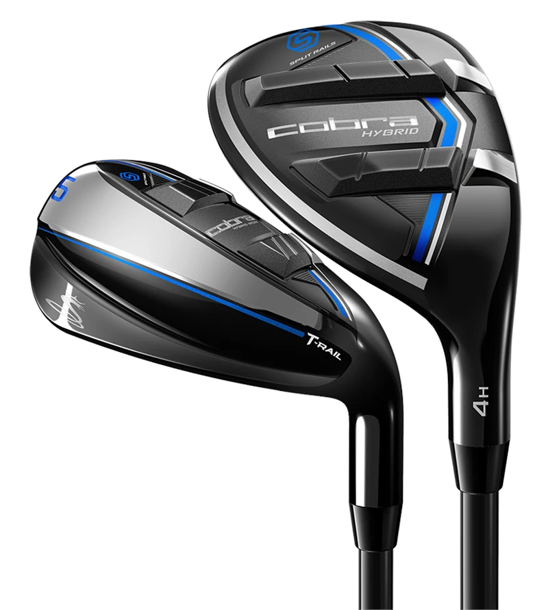 Cobra T-Rail Combo Golf Irons Mens Steel Shaft Left Hand 1 Cobra T-Rail Combo Golf Irons Mens Steel Shaft Left Hand