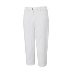 Ping Ladies Verity Crop Trousers White Â
