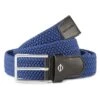Oscar Jacobson Maxwell Webbed Belt Teal  