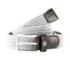 Oscar Jacobson Maxwell Webbed Belt White  