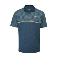 Oscar Jacobson Whitby Polo Shirt Teal Marl