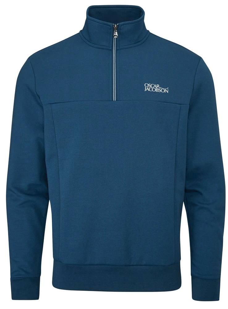 Oscar Jacobson Hawkes Tour II Pullover Teal 1 Oscar Jacobson Hawkes Tour II Pullover Teal