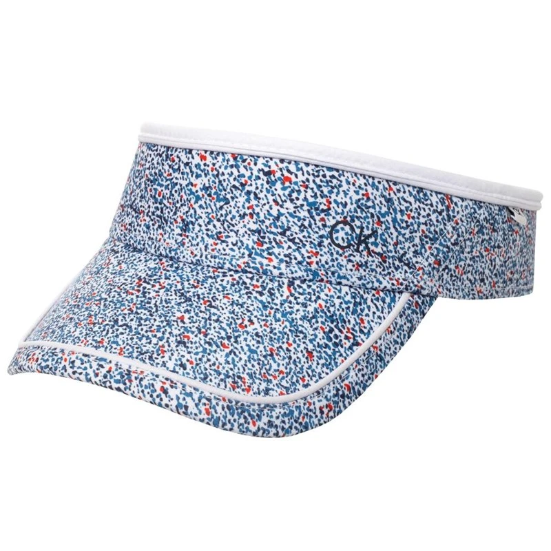 Calvin Klein Golf Ladies Harsha Visor White/Navy 1 Calvin Klein Golf Ladies Harsha Visor White/Navy