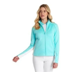 Calvin Klein Golf Ladies Leland Tech Jacket Light Opal   -Golf Sales Store 41262 2