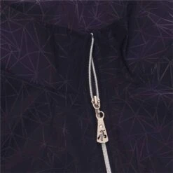 Green Lamb Ladies Kea Half Sleeve Jacquard Windbreaker Navy   -Golf Sales Store 41271 6