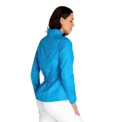 Green Lamb Ladies Keeva Jacquard Windbreaker Cobalt   -Golf Sales Store 41273 3