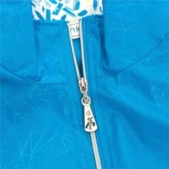 Green Lamb Ladies Keeva Jacquard Windbreaker Cobalt   -Golf Sales Store 41273 6