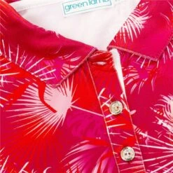 Green Lamb Ladies Katia Print Golf Polo Shirt Paradise 12 Green Lamb Ladies Katia Print Golf Polo Shirt Paradise -Golf Sales Store 41277 5