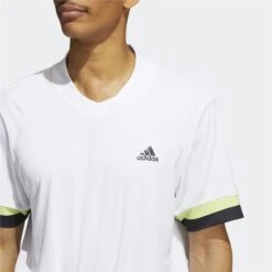 Adidas HEAT.RDY Polo Shirt White 8 Adidas HEAT.RDY Polo Shirt White -Golf Sales Store 41364 3
