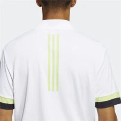 Adidas HEAT.RDY Polo Shirt White 9 Adidas HEAT.RDY Polo Shirt White -Golf Sales Store 41364 4