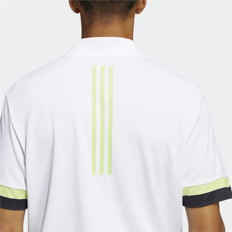 Adidas HEAT.RDY Polo Shirt White 5 Adidas HEAT.RDY Polo Shirt White - Image 5