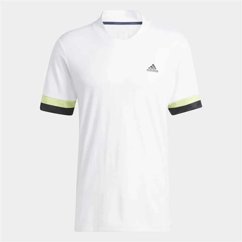 Adidas HEAT.RDY Polo Shirt White 1 Adidas HEAT.RDY Polo Shirt White
