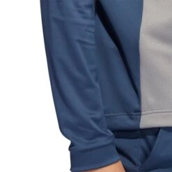 Adidas ColorBlock Quarter Zip Sweatshirt Grey Three/Crew Navy 11 Adidas ColorBlock Quarter Zip Sweatshirt Grey Three/Crew Navy -Golf Sales Store 41366 5