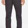 Nike Golf Mens Dri Fit UV Chino Slim Trousers Dark Smoke Grey  