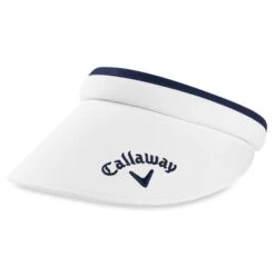 Callaway Ladies Clip Visor White/Navy