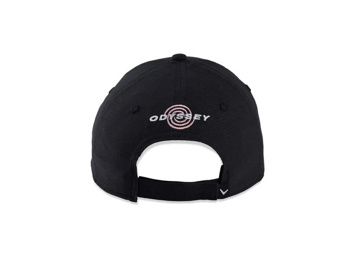 Callaway Ladies Stitch Magnet Cap Black/Pink 3 Callaway Ladies Stitch Magnet Cap Black/Pink - Image 3