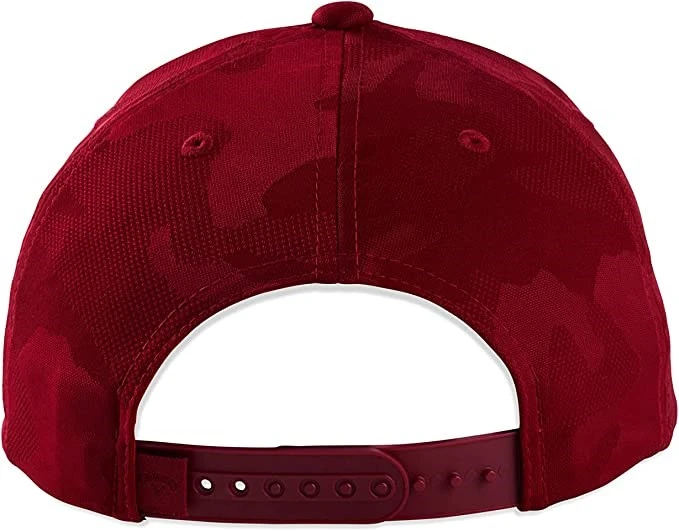 Callaway Camo FLEXFIT Snapback Hat Red 5 Callaway Camo FLEXFIT Snapback Hat Red - Image 5