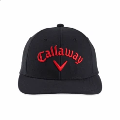 Callaway Junior Tour Cap Black/Fire Red   -Golf Sales Store 41478 4