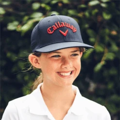 Callaway Junior Tour Cap Black/Fire Red   -Golf Sales Store 41478 6
