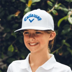 Callaway Junior Tour Cap White/Royal   -Golf Sales Store 41480 5