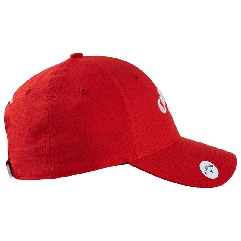 Callaway Stitch Magnet Cap Red 4 Callaway Stitch Magnet Cap Red - Image 4