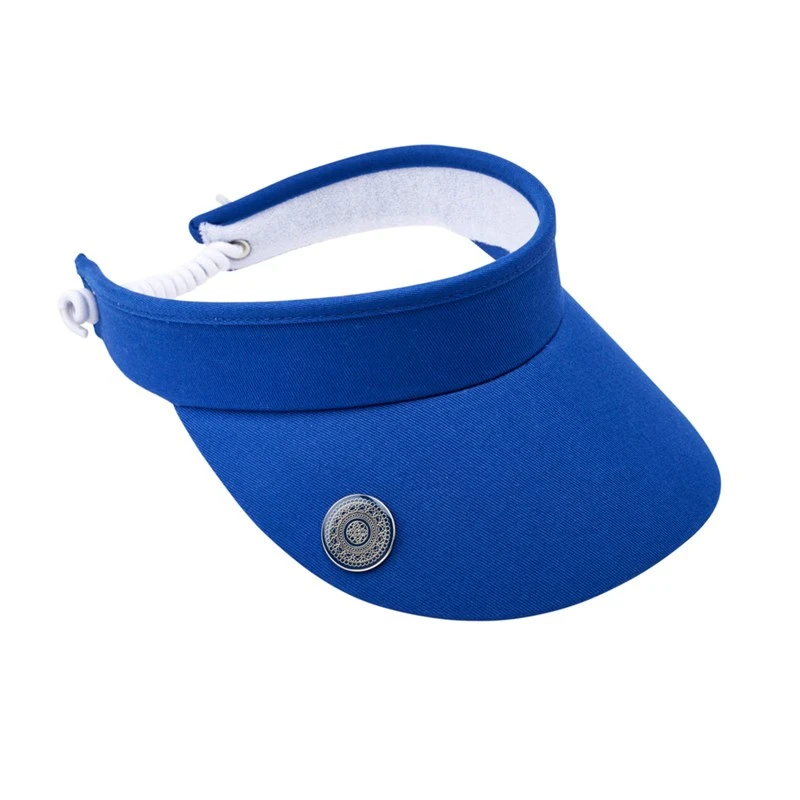 Surprize Shop Ladies Golf Telephone Wire Visor With Ball Marker Royal Blue 1 Surprize Shop Ladies Golf Telephone Wire Visor With Ball Marker Royal Blue